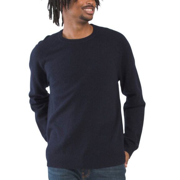M MAGASCHONI Navy Lambswool Sweater - Picture 1 of 1